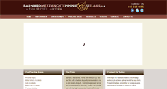 Desktop Screenshot of bmplawyers.com